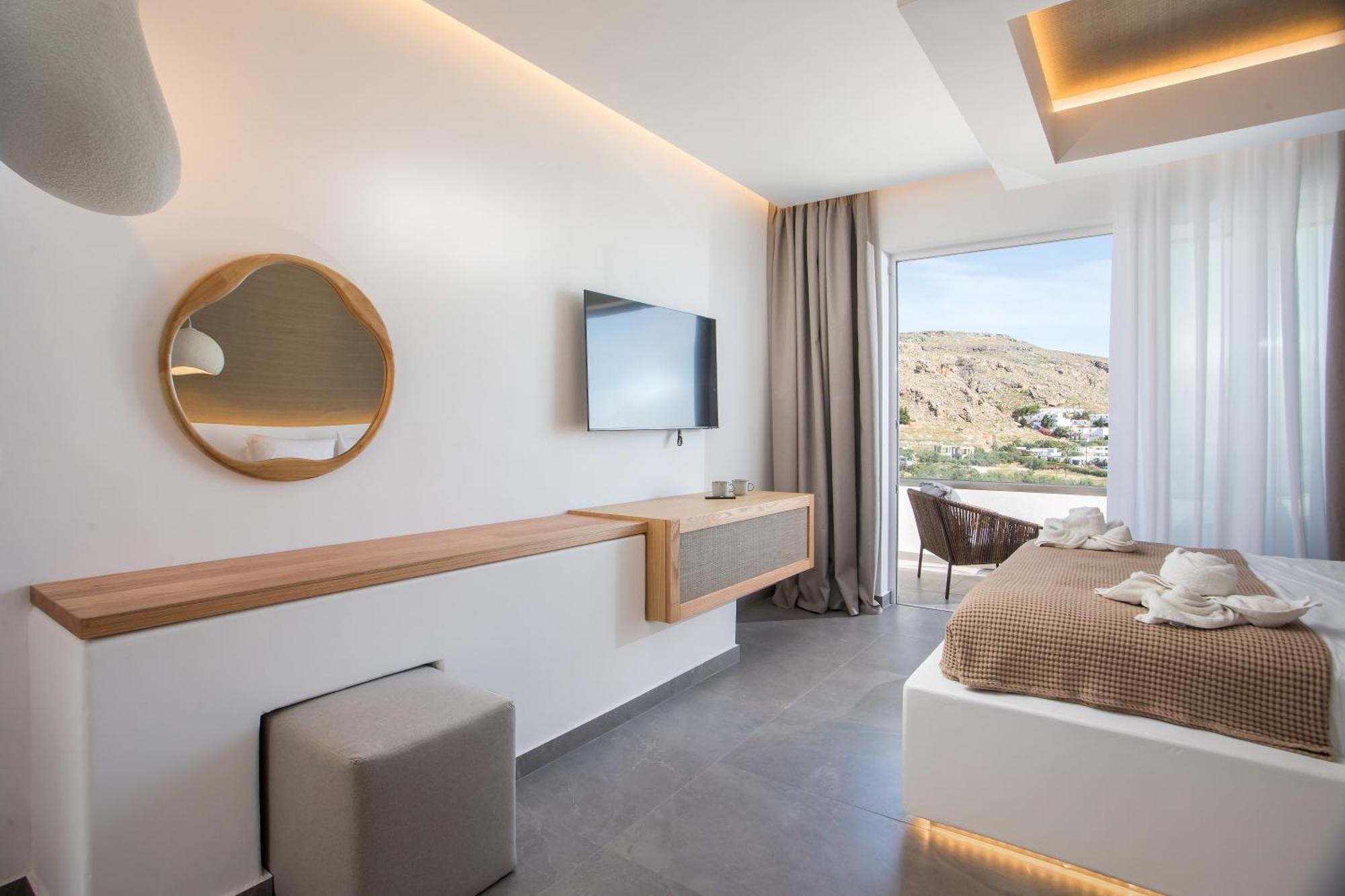 Lambis Studios & Apartments ลินดอส ภายนอก รูปภาพ